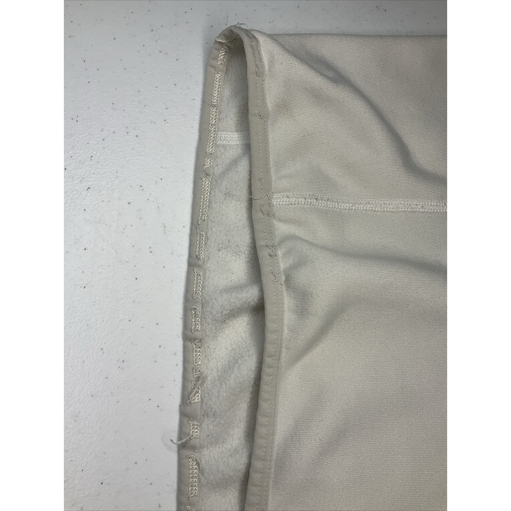 Patagonia Pullover Polartec 1/4 Zip Layer Sweatshirt Ivory Red Mock Neck Women S - Picture 9 of 12